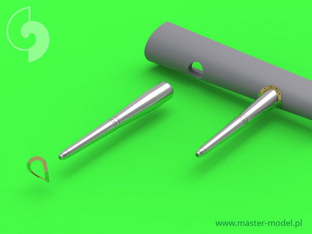 AM-48-083 Стволы к авиапушке для Typhoon Mk IB 4 шт. с кожухом компенсатора отдачи