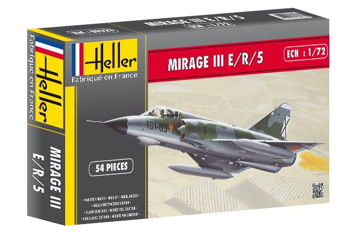 80323HL Самолет  Мираж III E/R/5 (1:72)