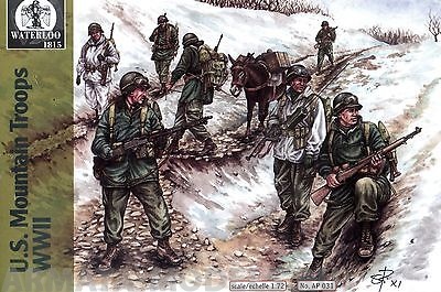 AP031 WWII US Mountain Troops WATERLOO