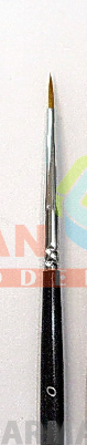 MW-3001 Кисть для поработки и детализации мелких элементов №0