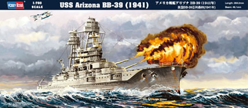 83401 Корабль USS Arizona BB-39 (1941) Hobby Boss