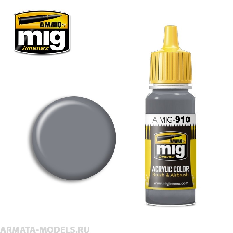 AMIG0910 Ammo Mig Акриловая краска GREY HIGH LIGHT 17 мл