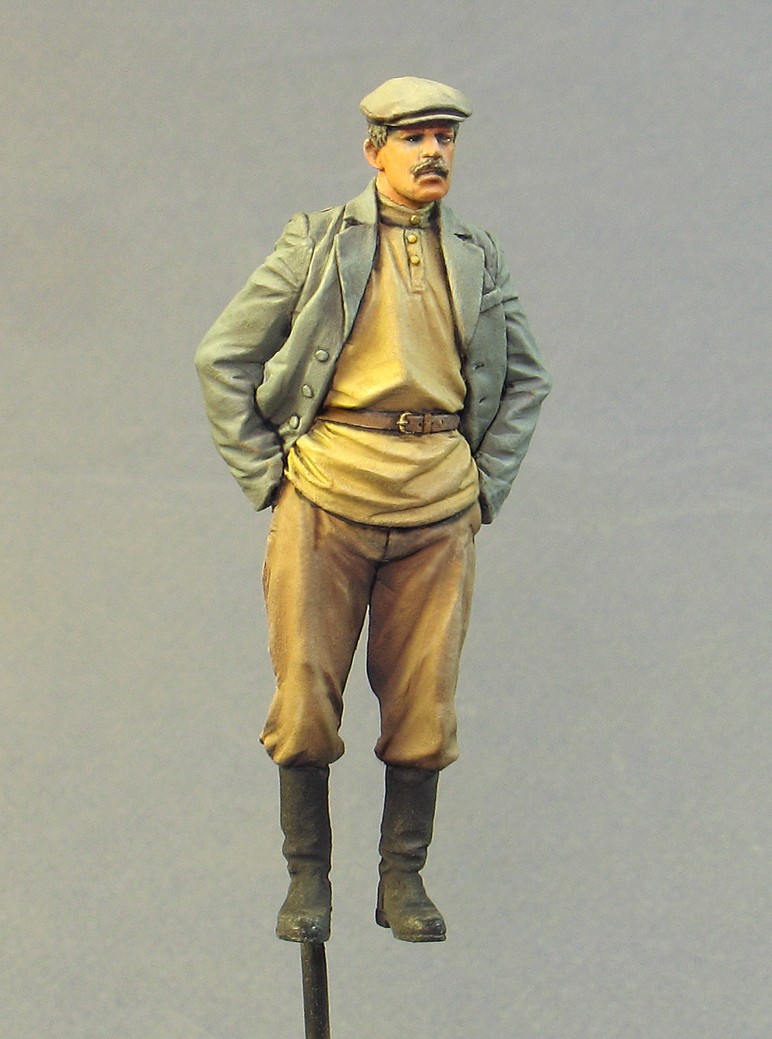 T35199 Гражданские лица (Москва 40х-50х годов) (водитель и Промакашка) (2) Tank