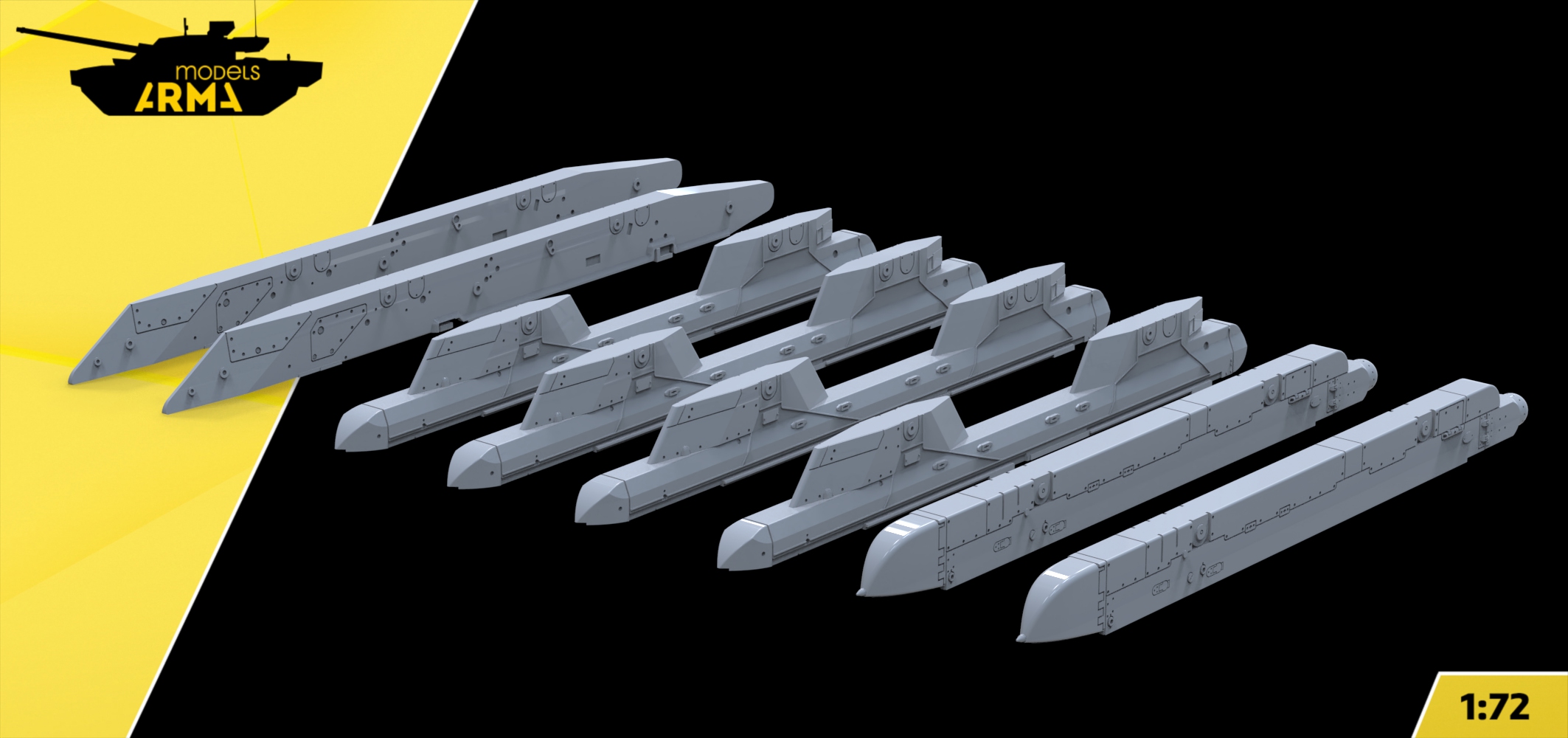 AM72533 Набор пилонов для Су-33 (Не для свободной продажи) Arma Models