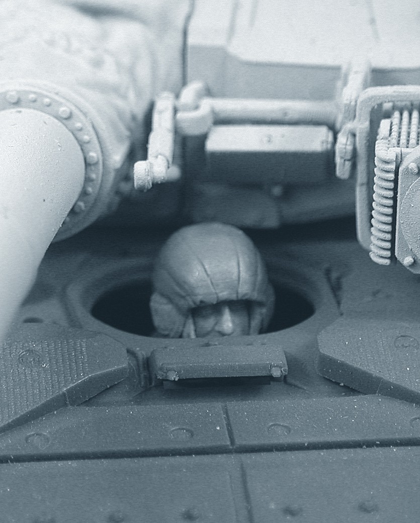 T35194 Современный Российский танковый экипаж в униформе Ратник (2 и 1 бюст) Tank