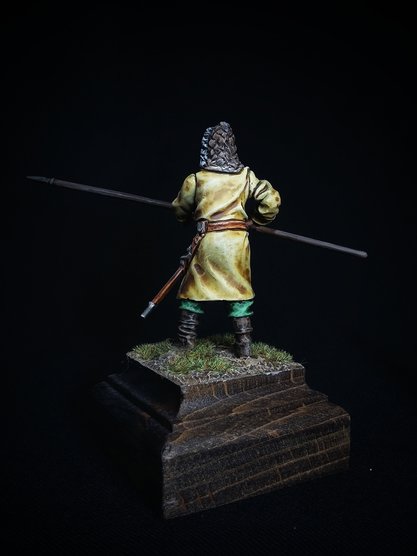 203ТБ ВИМ, пеший монгол с копьем, 54 мм Три Богатыря