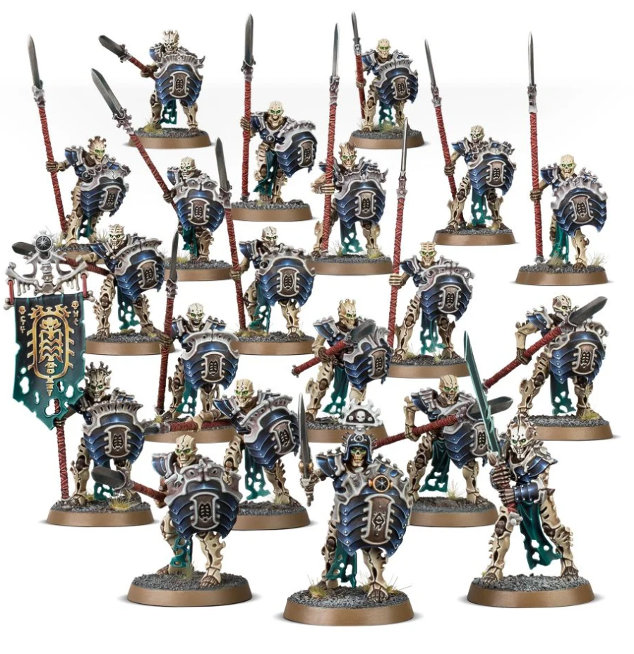 94-25GW Набор Костяные Жнецы Оссиархи. Стража Мортек (Ossiarch Bonereapers Mortek Guard)