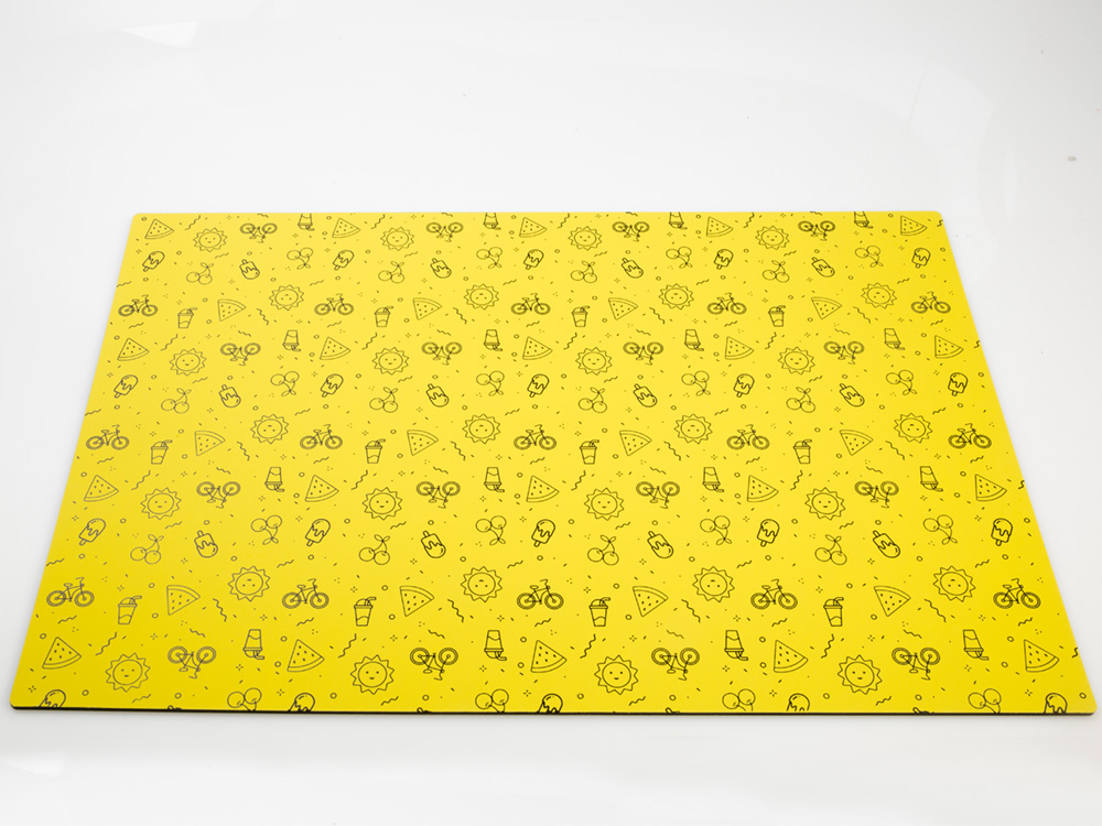 100122RK Коврик для резки Лето желтый А3, 3 слоя