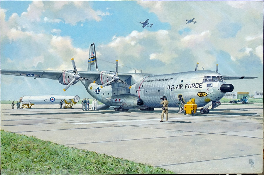Rod336 Самолет Douglas C-133 w/PGM – 17 Thor IRBM Roden