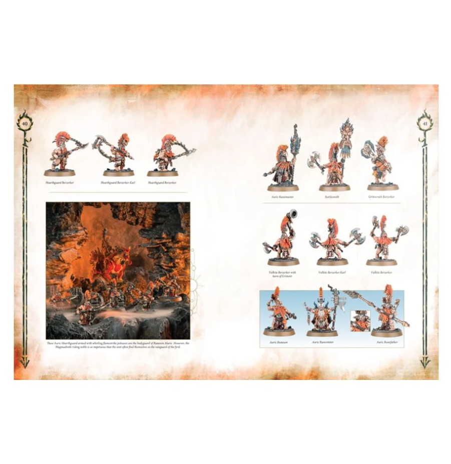 84-01-60GW Боевой Том. Огненные Истребители (англ.) (Battletome: Fyreslayers (HB, Eng))