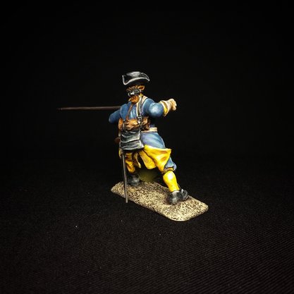 5260ТБ ВИМ, шведский пикинер бьющий пикой (Лейб-гвардия), Северная  война, 1/35 Три Богатыря