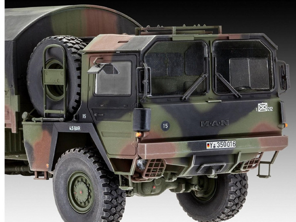 03257 Высокомобильный внедорожник LKW 5t.mil gl (4x4 Truck) Revell