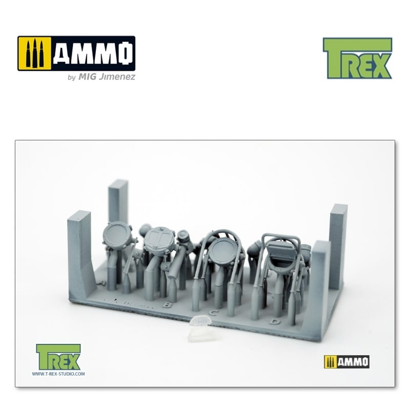TR35044 Световые приборы T-72B Lights Set (T-72B, T-72B1)