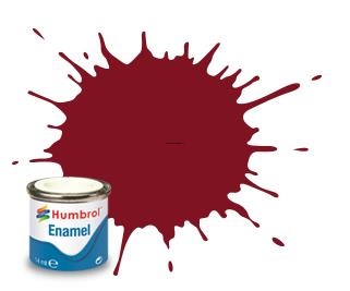 AA1465 Краска эмалевая No 133 Коричневый - Satin - Tinlet No 1 (14ml)