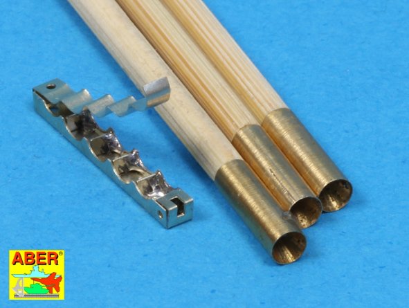 ABR-16-052  Дополнения для  Barrel cleaning rods with brackets for Tiger II для Tamiya/Trumpeter 1/16