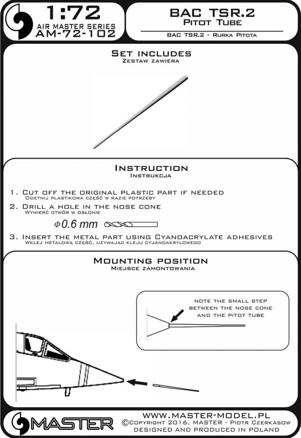 AM-72-102 ПВД для самолета BAC TSR.2