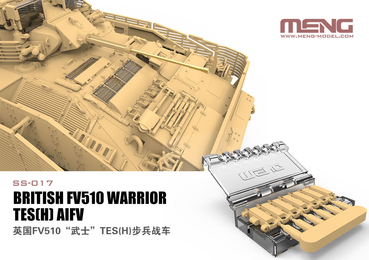 SS-017 Боевая машина пехоты British FV510 Warrior TES(H) AIFV Meng