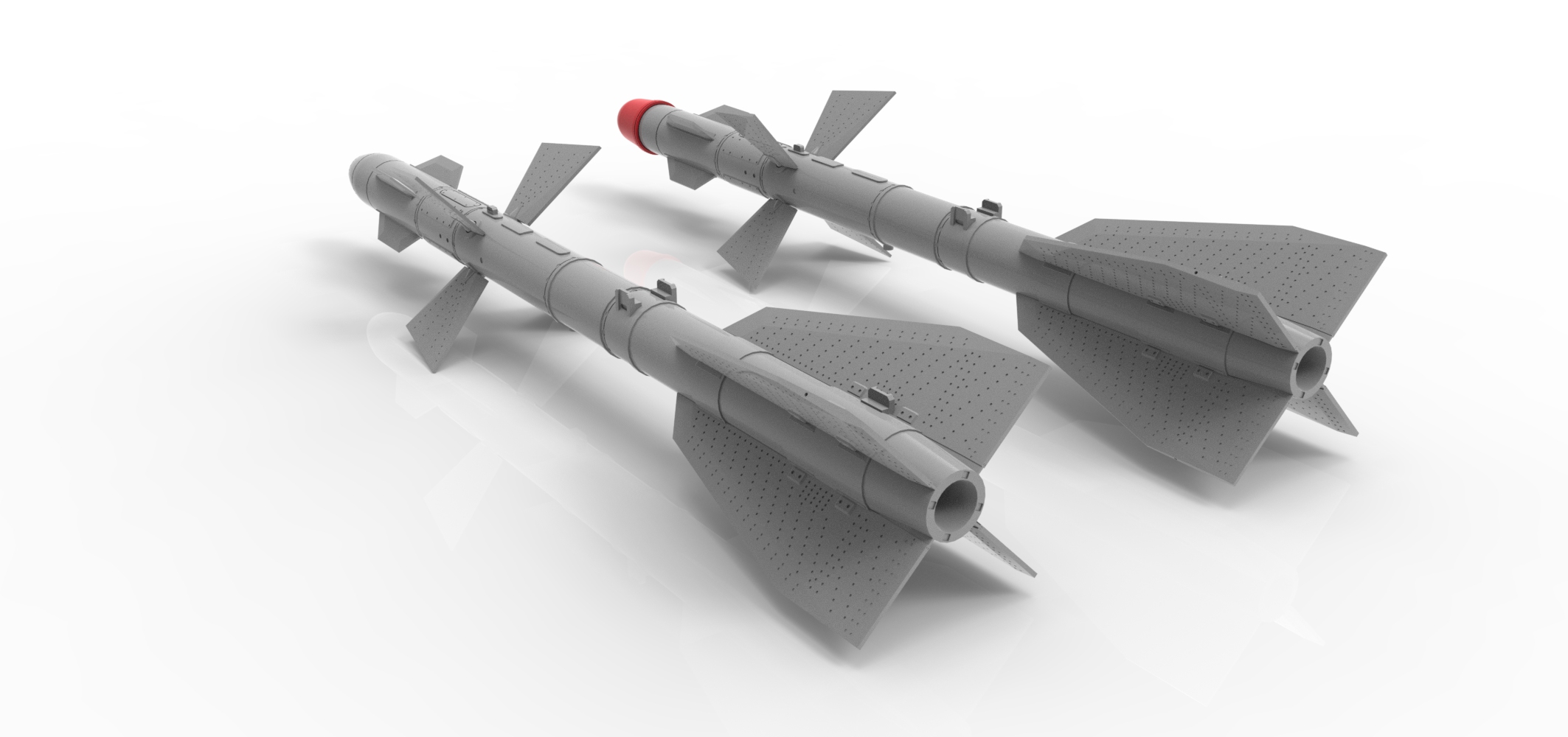 48202-1TMP Ракеты р-27 Т, 1/48 (2 шт) 