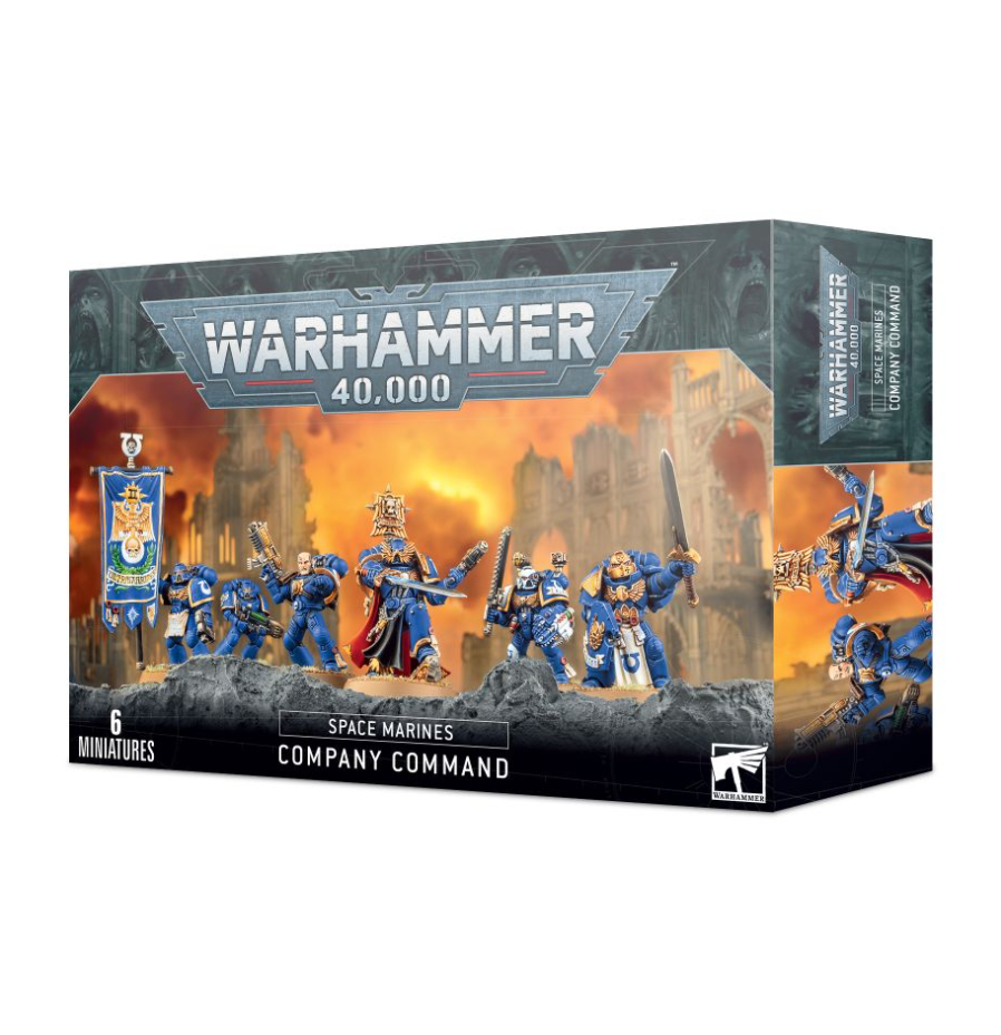 48-51GW Набор Космодесант. Командное Отделение (Space Marine Company Command)