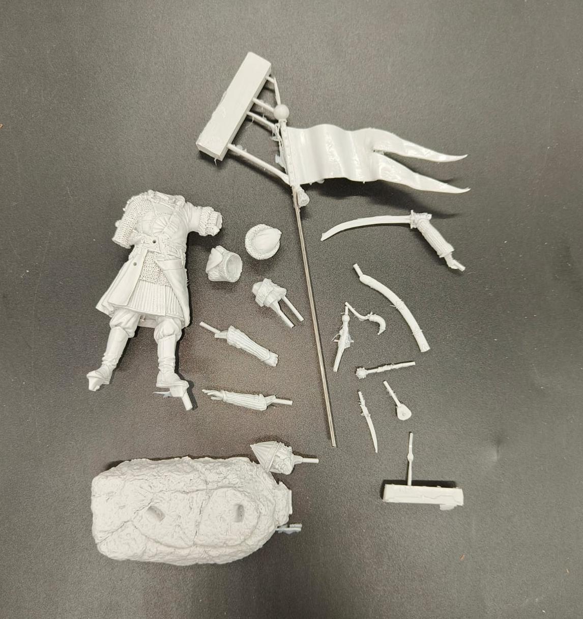 C-75-101 Ермак, завоеватель Сибири Ermak is the Conqueror of Siberia Medieval Forge Miniatures