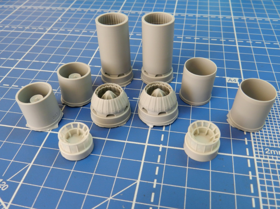 АМG72003 Реактивное сопло двигателя РД7М самолета Ту-22K  для Trumpeter (Advanced Modeling) 1/72