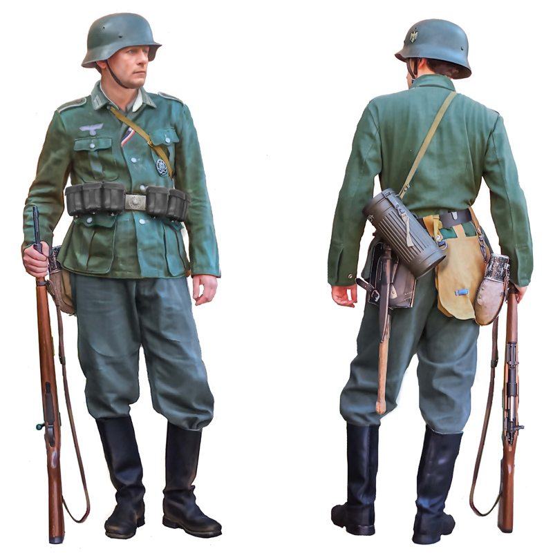 7407ИТ Солдаты GERMAN INFANTRYMAN Italeri