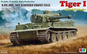 RM-5003 1/35 Pz.kpfw.VI Ausf. E Early Production Tiger I S.PZ.ABT. 503 EASTERN FRONT 1943 W/Full Int