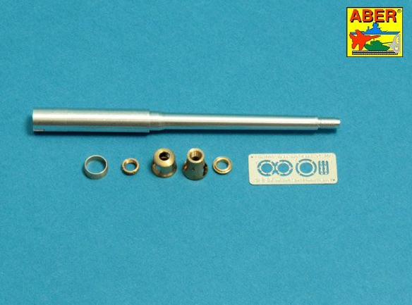 ABR-35-L-238 Точеный ствол  KwK36/L56 88mm barrel for German lateTiger I  для Trumpeter
