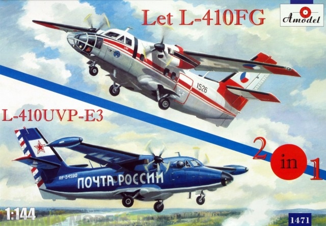АМ1471 L-410FG&L-410UVP-E3 (2 шт. в 1 коробке) Amodel