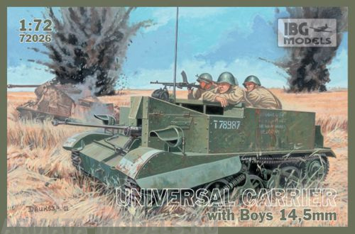 IBG72026 Танкетка Universal Carrier I Mk.I with Boys AT rifle IBG models