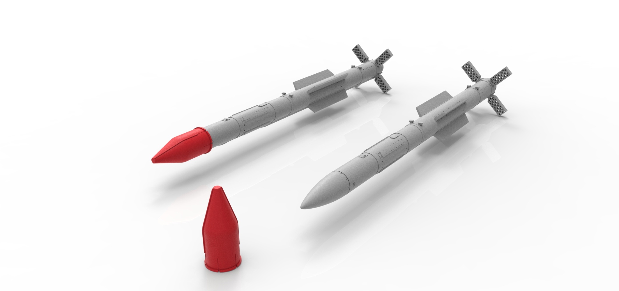 48207-1TMP Ракеты Р-77, 1/48 (2 шт) 