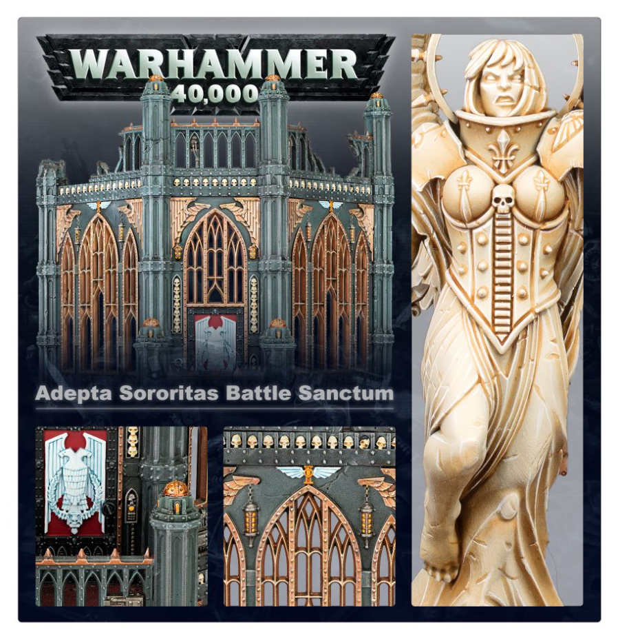 52-29GW Набор Адепта Сороритас: Боевое Святилище (Adepta Sororitas Battle Sanctum)