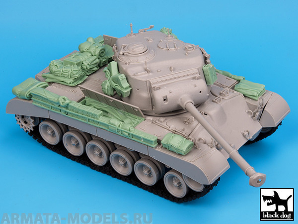 BDT35060 1/35 US M-26 Pershing accessories set (HOBBYB)