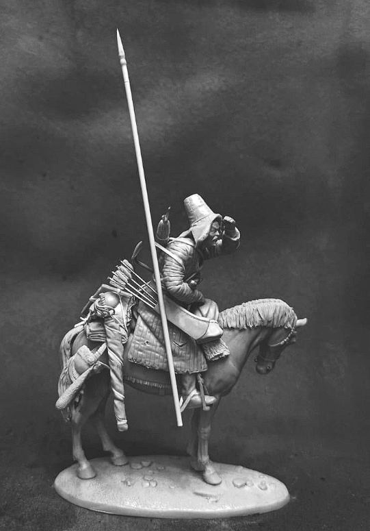 CHM-54375. Конный киргиз-кайсак, Россия 1812-14 гг. 54 мм. Материал - смола. Chronos Miniatures