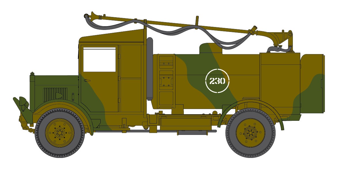 A03312 Сборная модель Albion AM463 3-Pont Refueller Airfix
