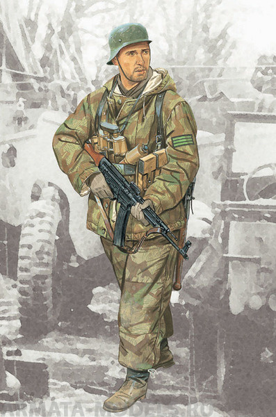 1629Д Солдаты 1/16 Feldwebel 352nd Volksgenadier Divisio (10013160/130220/0069747, КИТАЙ ) Dragon