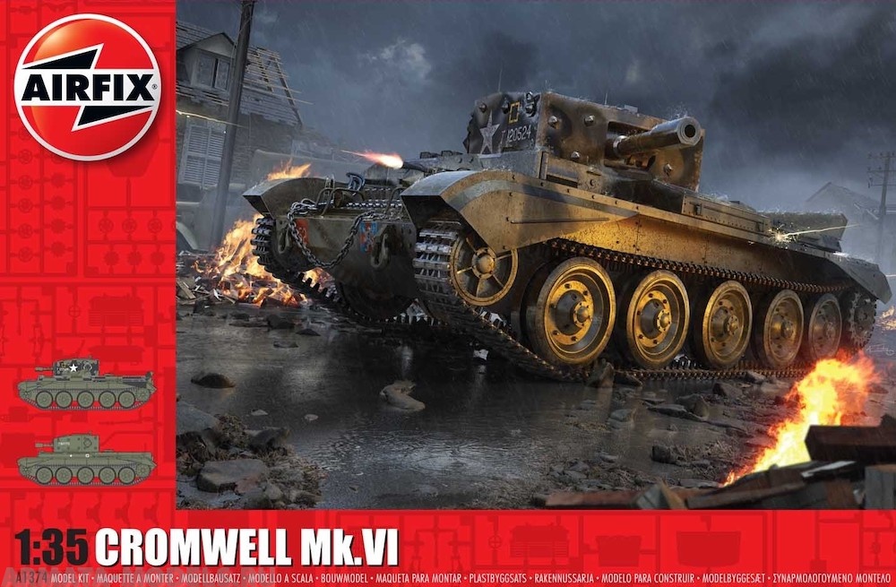 A1374 Сборная модель Танк Cromwell Mk.VI  Airfix