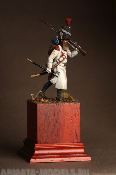 5407SOGA Sapper of the dutch grenadiers of the Guard 1812. SOGA Miniatures