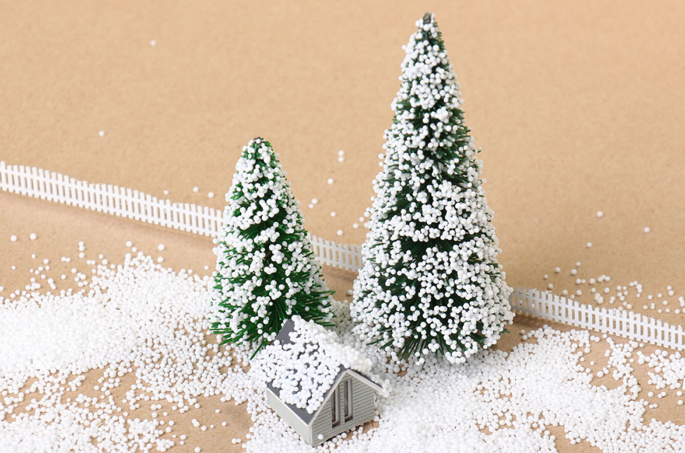 060-snp-001 Снег для макета. Гранулы 1мм. 50мл.