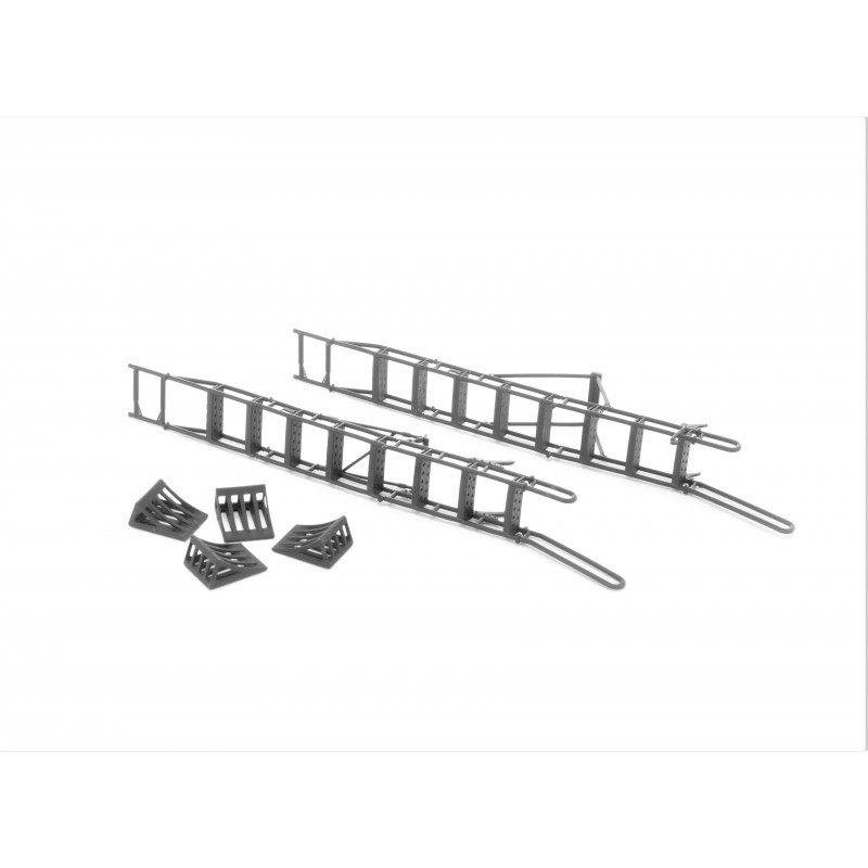 LP48046 Стремянка, стремянка для обслуживания и колодки МА ВМФ для самолетов Су-33 1/48