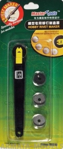 09910 Накатка 4 диска+ручка Hobby Rivet Maker