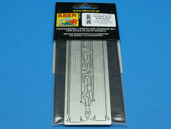 ABR-35-201  Дополнения для  Pz.Kpfw. 38 (t) Ausf.. E/F/G Vol.2-Fenders для Tristar, Dragon 1/35
