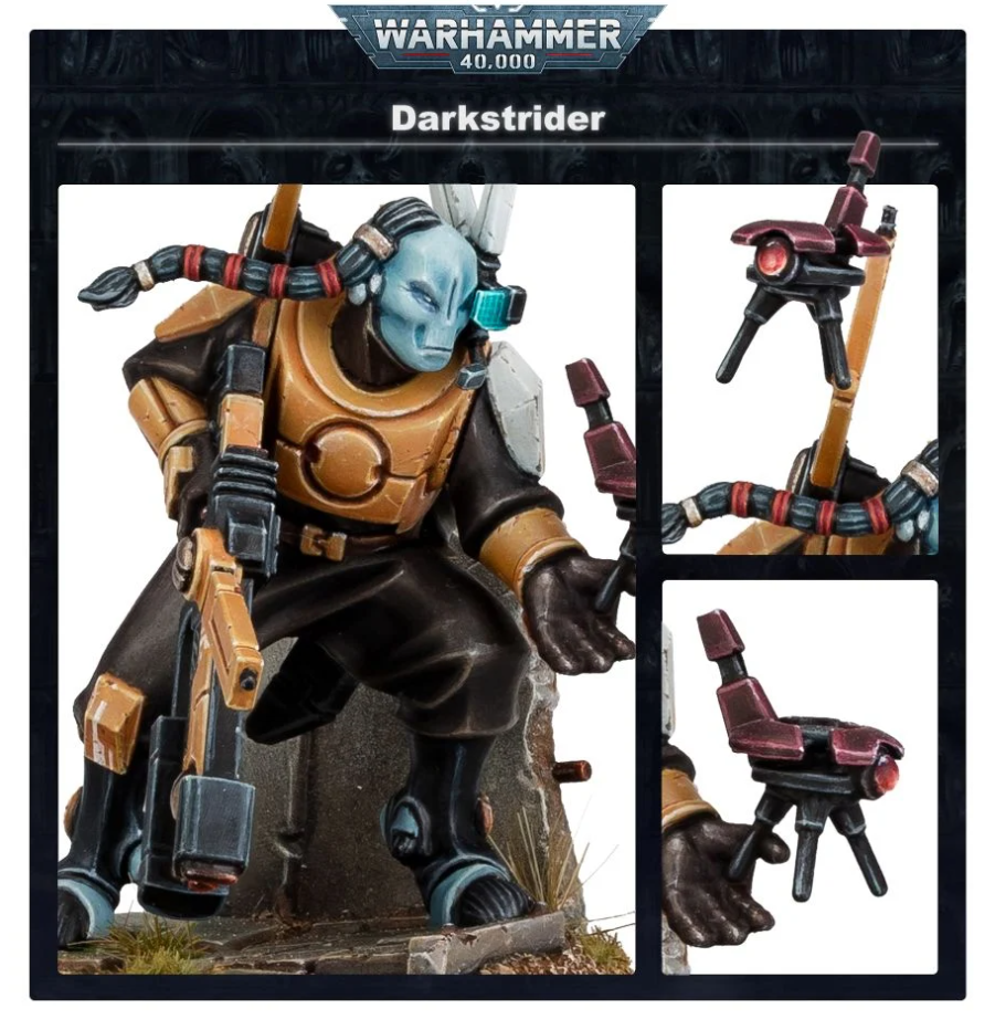 56-32GW Набор Империя Тау. Темный странник (T'au Empire Darkstrider)