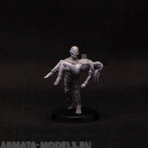 BV-mum-girl Игровая миниатюра  mummy carrying girl мама несет девочку BROTHER VINNI's