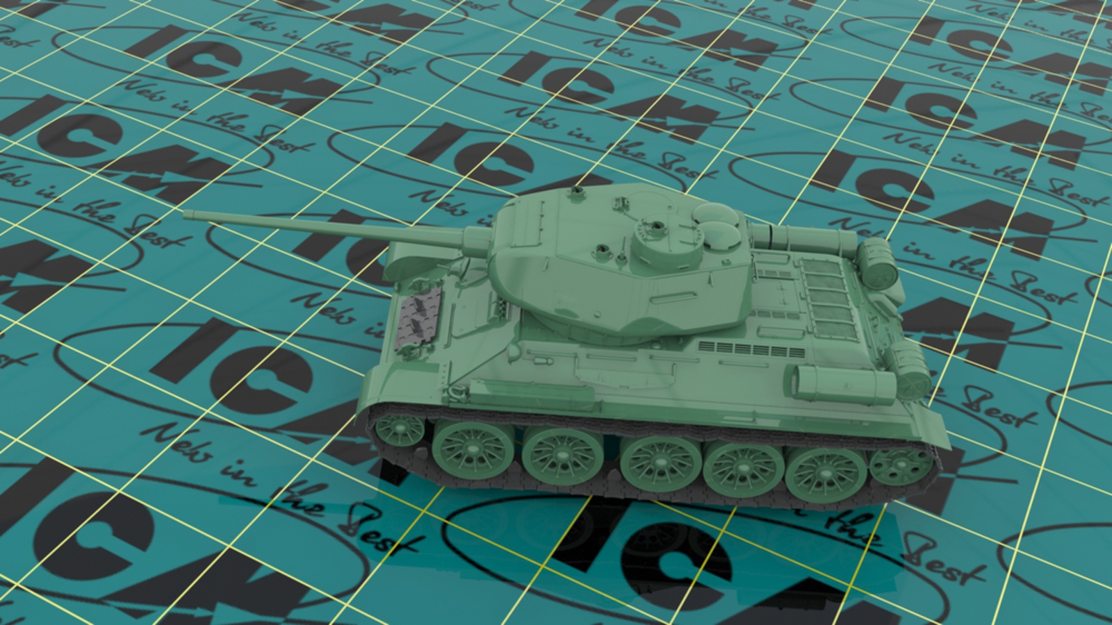 35367 Т-34-85, Советский средний танк ІІ МВ ICM