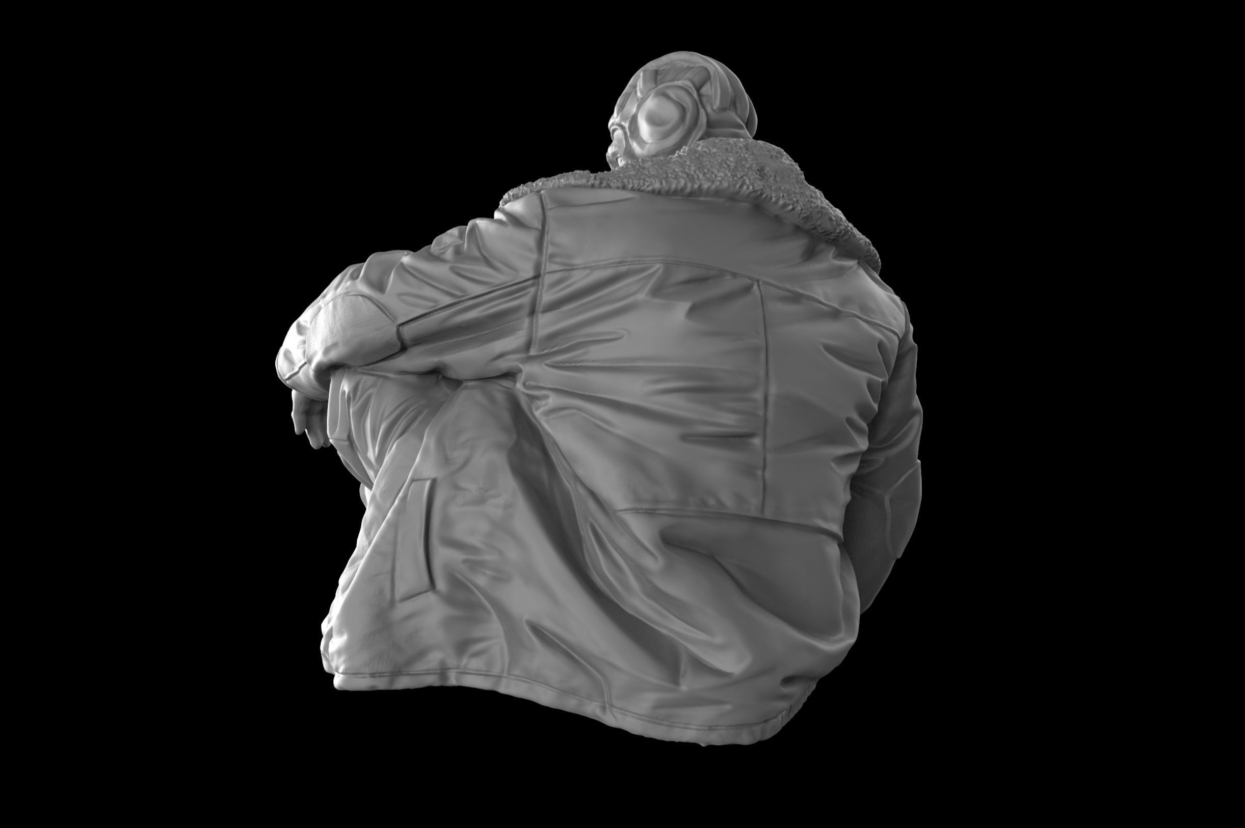 AM3711 Фигура танкиста №2 (Не для свободной продажи) Arma Models