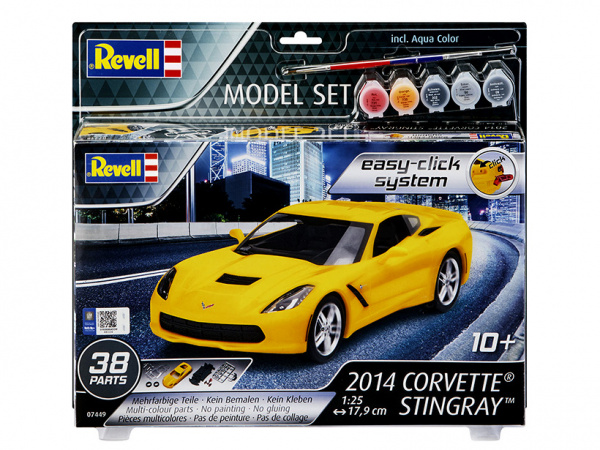 67449RE Набор Спортивный автомобиль 2014 Corvette Stingray Revell