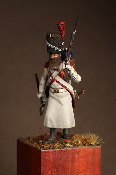 5407SOGA Sapper of the dutch grenadiers of the Guard 1812. SOGA Miniatures
