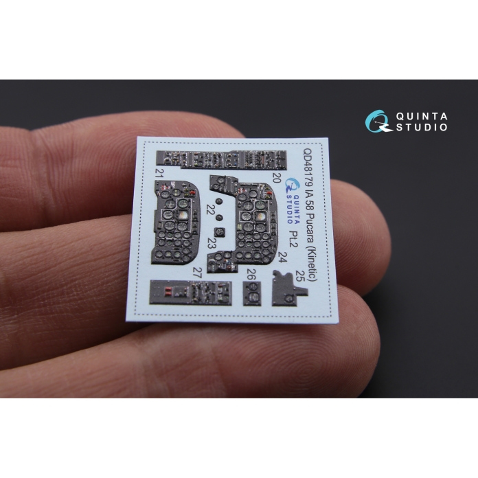 QD48179 3D Декаль интерьера кабины IA 58 (для модели Kinetic)