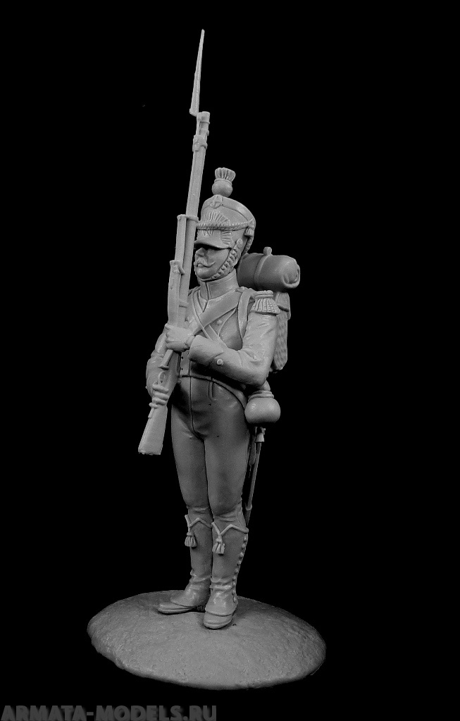 CHM-54145.Польский вольтижер Легиона Вислы, 1810-13 гг. 54 мм. Материал - смола. Chronos Miniatures